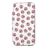 ドードルの前足、犬の前足、ブルゴーニュの前足 INCIPIO iPhoneウォレットケース (フォリオ 正面)
