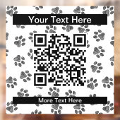 ドードルの前足、犬の前足、猫の前足、黒い前足 ウィンドウサイン (シート2)