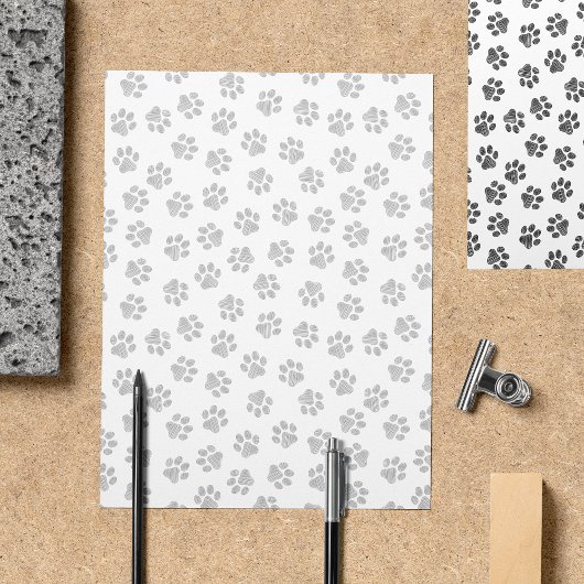 ドードルの前足、犬の前足、猫の前足、黒い前足 チラシ