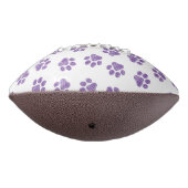 ドードルの前足、犬の前足、紫の前足 アメリカンフットボール (回転270)