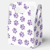 ドードルの前足、犬の前足、紫の前足 フェイバーボックス (オープン)