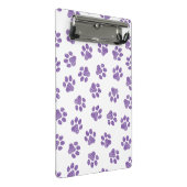 ドードルの前足、犬の前足、紫の前足 ミニクリップボード (アングル)