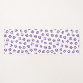 ドードルの前足、犬の前足、紫の前足 ヨガマット (正面(横))