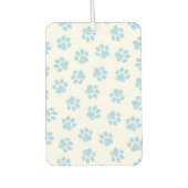 ドードルの前足、犬の前足、赤ちゃんブルーの前足 カーエアーフレッシュナー (正面)