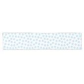 ドードルの前足、犬の前足、赤ちゃんブルーの前足 ショートテーブルランナー (横)