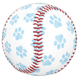 ドードルの前足、犬の前足、赤ちゃんブルーの前足 ソフトボール