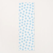 ドードルの前足、犬の前足、赤ちゃんブルーの前足 ヨガマット (正面)