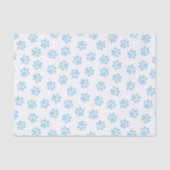 ドードルの前足、犬の前足、赤ちゃんブルーの前足 薄葉紙 (正面)