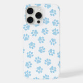 ドードルの前足、犬の前足、赤ちゃんブルーの前足 iPhoneケース (裏面)