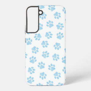 ドードルの前足、犬の前足、赤ちゃんブルーの前足 SAMSUNG GALAXY S22+ケース