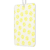 ドードルの前足、犬の前足、黄色の前足 カーエアーフレッシュナー (左)