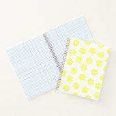 ドードルの前足、犬の前足、黄色の前足 ノートブック (内部)