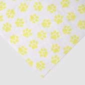 ドードルの前足、犬の前足、黄色の前足 薄葉紙 (詳細)