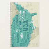 ドードルの地図 プランナー手帳 (正面)