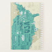 ドードルの地図 プランナー手帳 (裏面)