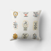 ドードルの夢運:あなたの内側の太陽 クッション (裏面)