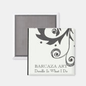 ドードルは私がマグネットを作る事だ マグネット (正面/裏面)