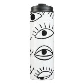 ドードルアイ、クリエイティブのシームレスなパターン。 タンブラー (正面)