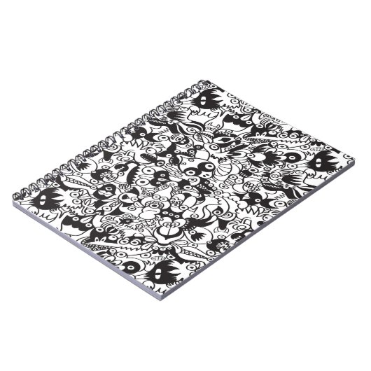 ドードルアートスタイル ノートブック (左側)