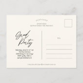 ドードルアートズ卒業発表はがき ポストカード (裏面)