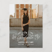 ドードルアートズ卒業発表はがき ポストカード (正面)