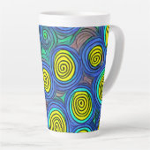 ドードルアート カフェラテマグ (右アングル)