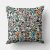 ドードルインペクションハロウィーン装飾用クッション クッション (裏面)