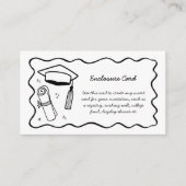 ドードルエンクロージャカードカスタムの挿入の卒業 エンクロージャーカード (正面)