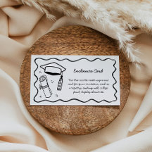 ドードルエンクロージャカードカスタムの挿入の卒業