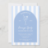 ドードルオレンジスピリッツソーシャルクラブバックウィークエンド 招待状 (正面)