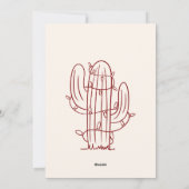 ドードルカウボーイクリスマスフォトホリデーカード シーズンカード (裏面)