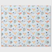 ドードルカスタム動物おもしろいパターン ラッピングペーパー (フラット)
