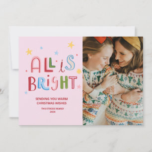 ドードルカラフルは明るいクリスマスカード シーズンカード