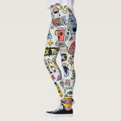 ドードルカラフルスクールヴィンテージセット レギンス (左)