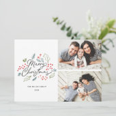 ドードルカラフルズメリークリスマス2写真 シーズンカード (スタンド正面)