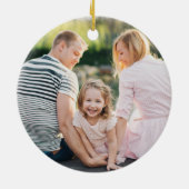 ドードルカラフルズ・メリー・クリスマス |背面の写真 セラミックオーナメント (裏面)