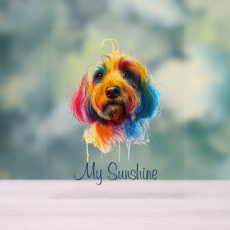 ドードルカラフルー アクリルサイン