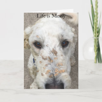 ドードルカードには、人生はメシー/コックルバーズ カード