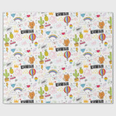 ドードルガーリーズラッピング紙 ラッピングペーパー (フラット)