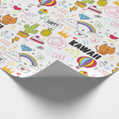 ドードルガーリーズラッピング紙 ラッピングペーパー (角)