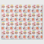 ドードルキャッツラッピング紙 ラッピングペーパー (フラット)