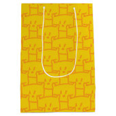 ドードルキャット ミディアムペーパーバッグ (裏面)