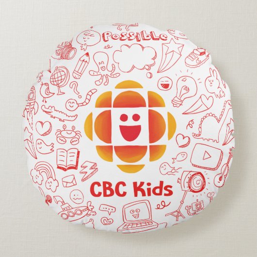 ドードルクラウド ラウンドクッション (正面)