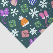 ドードルクリスマスウィンターグローブギフトハットダーク 薄葉紙 (詳細)