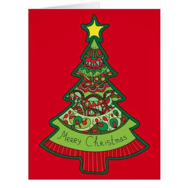 ドードルクリスマスツリー (正面)