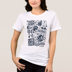 ドードルゲームデイサッカービベス トライブレンドＴシャツ