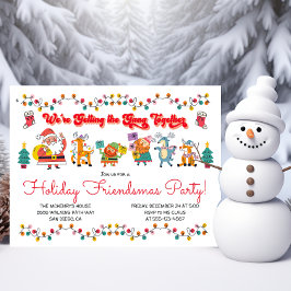 ドードルサンタのヘルパー事務所フレンドスマスパーティー 招待状