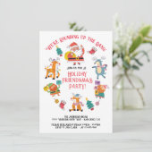 ドードルサンタの集団・フレンドサスの丸め 招待状 (スタンド正面)