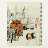 ドードルサンフランシスコの場 プランナー手帳 (裏面)