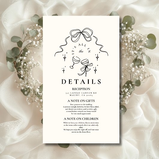 ドードルシャンパお洒落ンボウ結婚ズ エンクロージャーカード